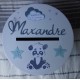 Urne panda, voiture et étoiles