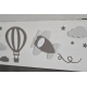 Boîte à mouchoirs - Avions et montgolfière