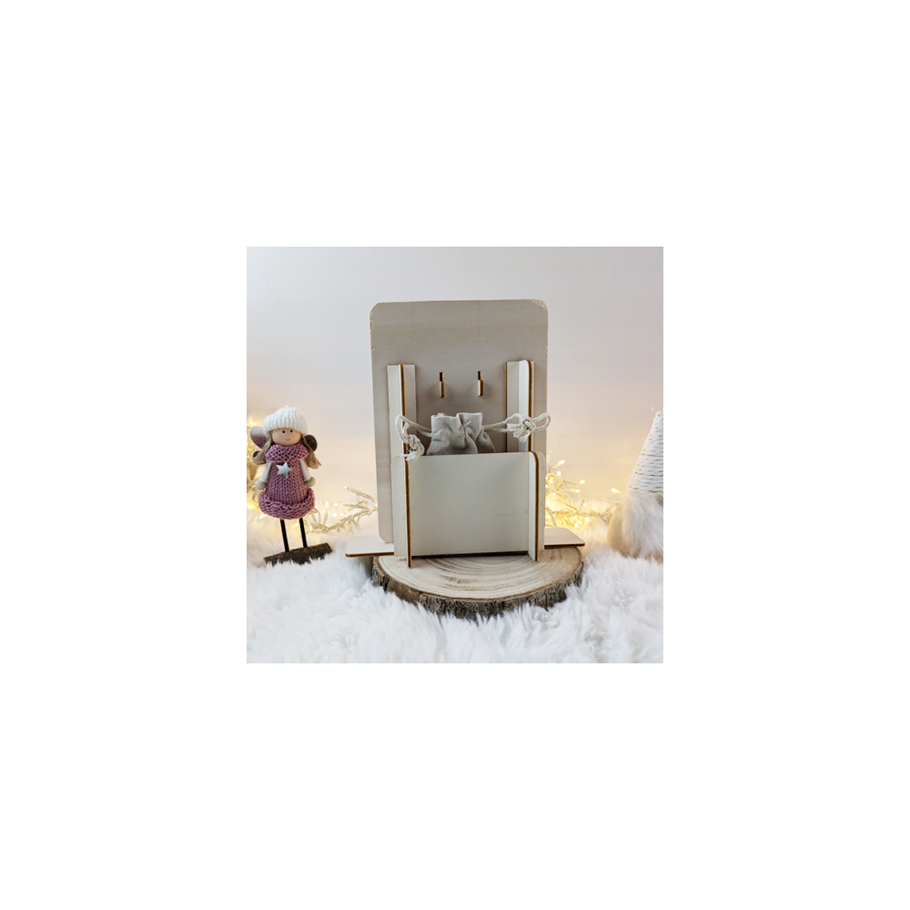 Compte à rebours Noël "Paysage hivernal"