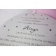 Invitation baptême "la Fée Aëryn"