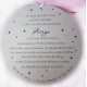 Invitation baptême "la Fée Aëryn"