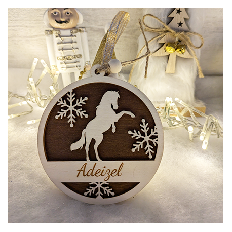 Boule de Noël "Cheval"