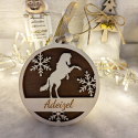 Boule de Noël "Cheval"