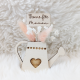 Magnet arrosoir fleuri