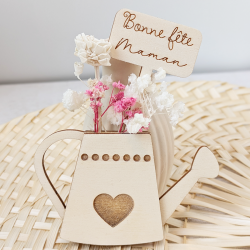 Magnet arrosoir fleuri