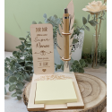 Support post it ou bloc note spécial maman