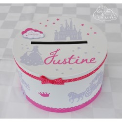 Urne ronde thème Princesse