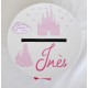 Urne ronde thème Princesse