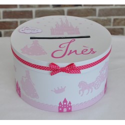 Urne ronde thème Princesse