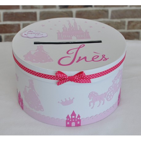 Urne ronde thème Princesse